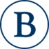 Dark blue circular icon with the letter &ldquo;B&rdquo;, representing the Berkeley Innovation Forum story and origins of the open innovation framework.