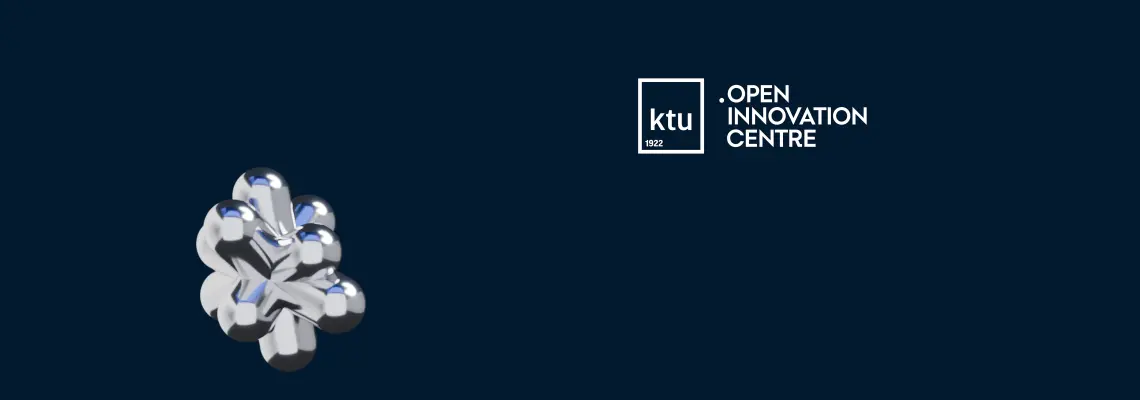 Promotional visual for &ldquo;Berkeley Innovation Forum Europe 2026&rdquo; featuring an animated metallic star-shaped structure unfolding on a dark blue background. The visual includes the KTU logo, the KTU Open Innovation Centre logo, the UC Berkeley Haas Institute for Business Innovation logo, and the text &ldquo;Berkeley Innovation Forum Europe 2026&rdquo;. The expanding metallic form symbolizes innovation, collaboration, and the exchange of ideas.